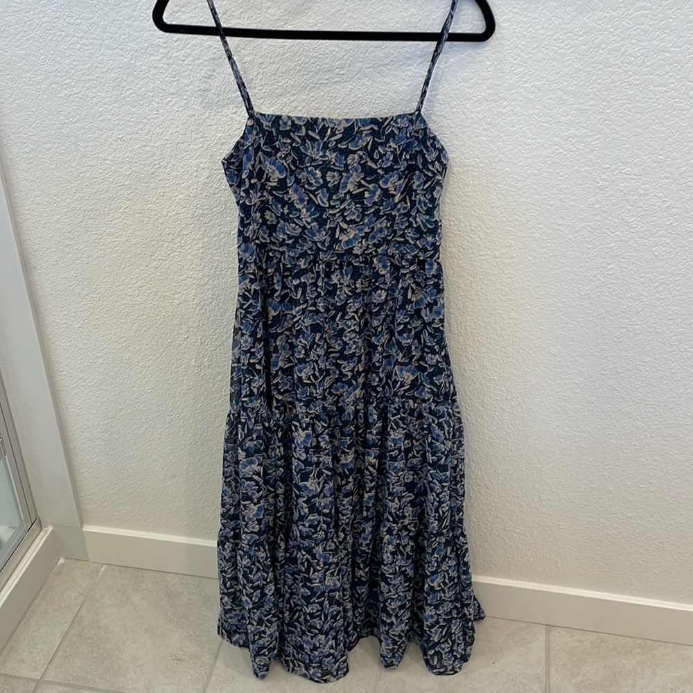 Blue dress